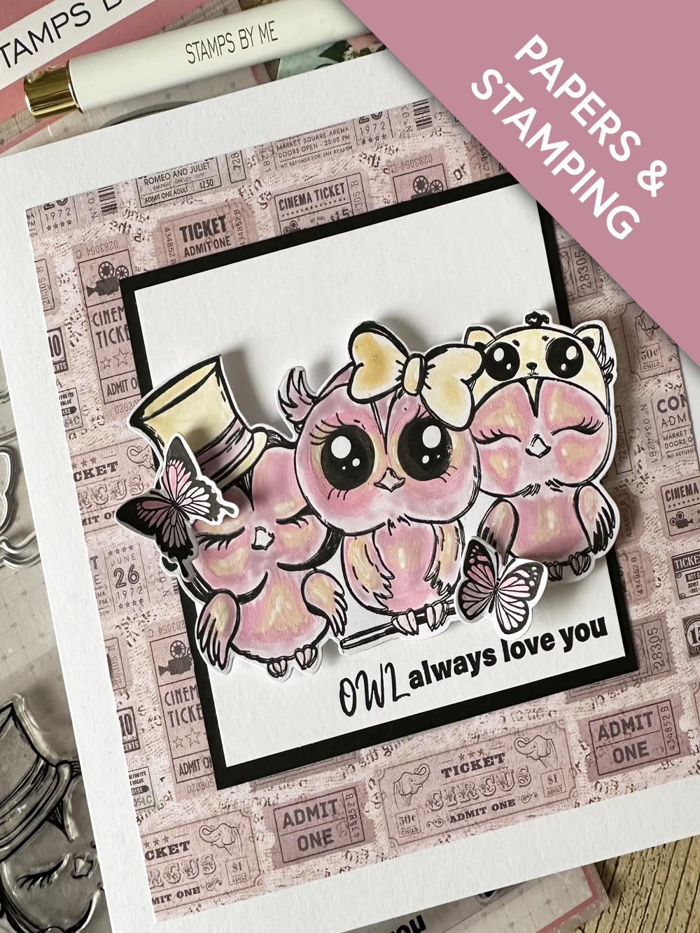 Owl Will Always Love You (card created by Paul)