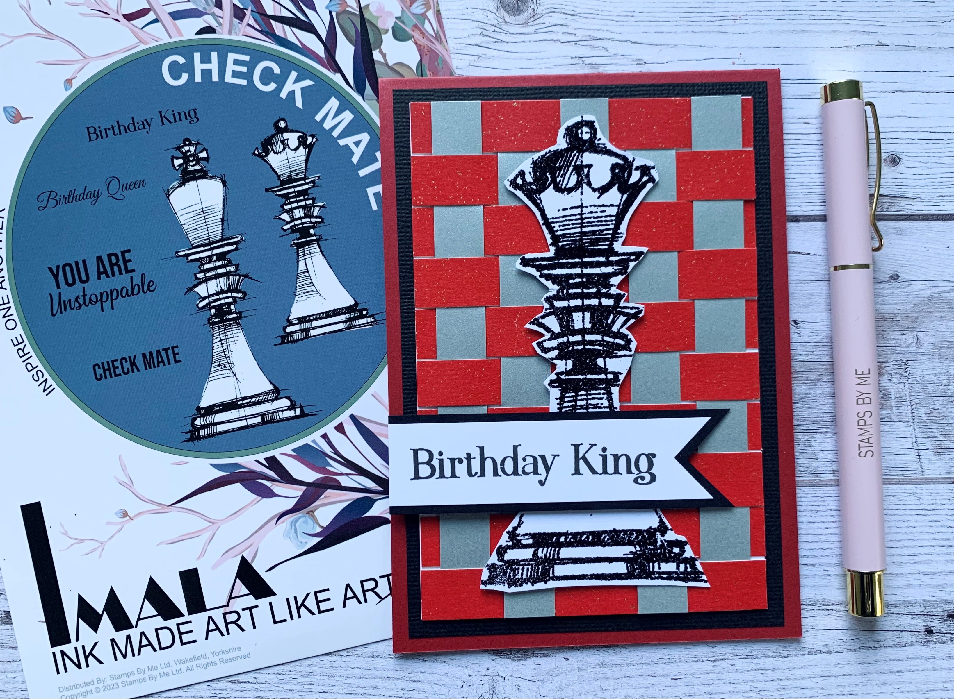 Birthday King (card created by Elaine)