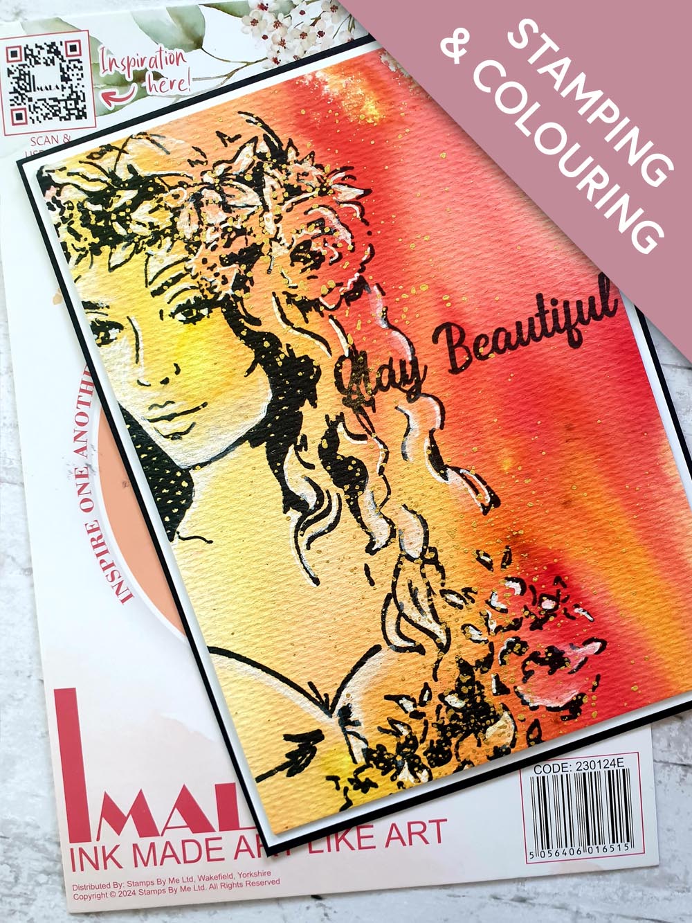 Stay Beautiful (card created by Sharon)