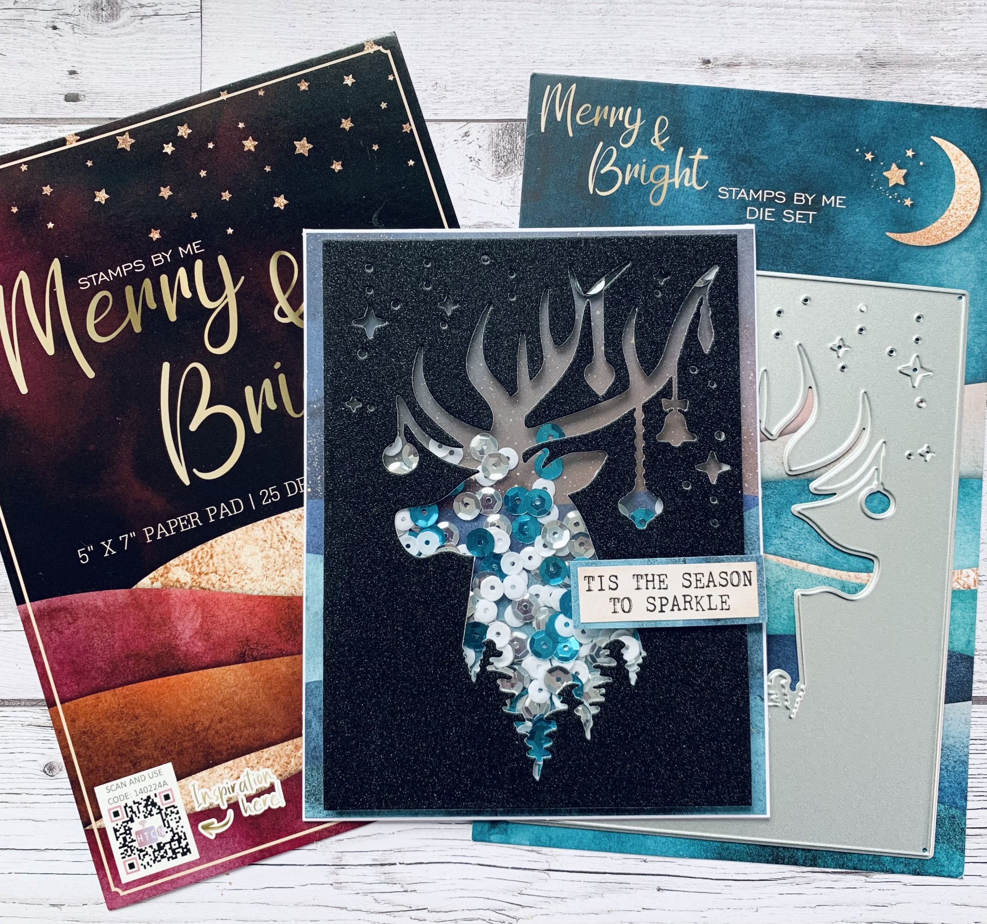 Tis The Season To Sparkle (card by Elaine)