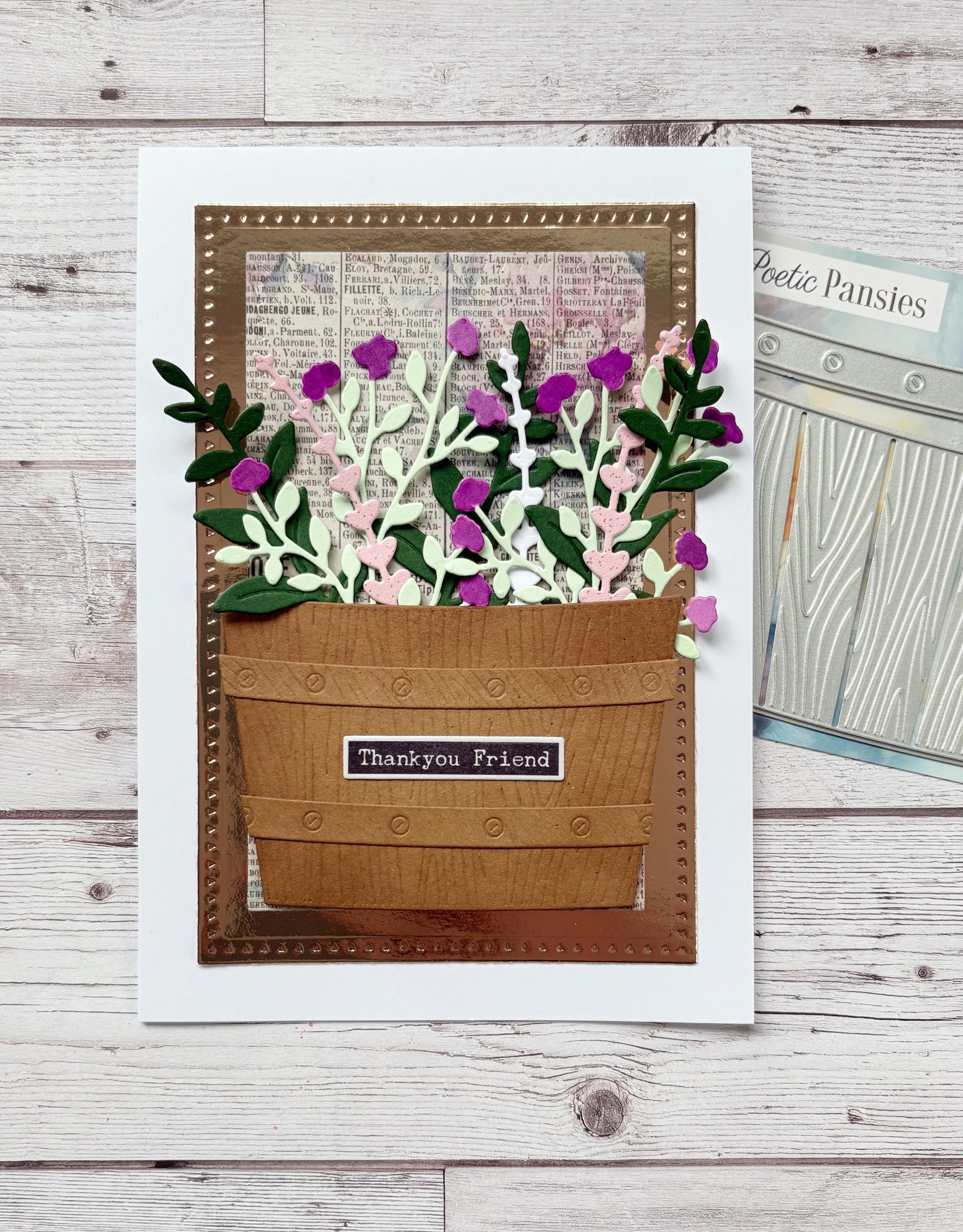 Thankyou Friend (card created by Elaine)