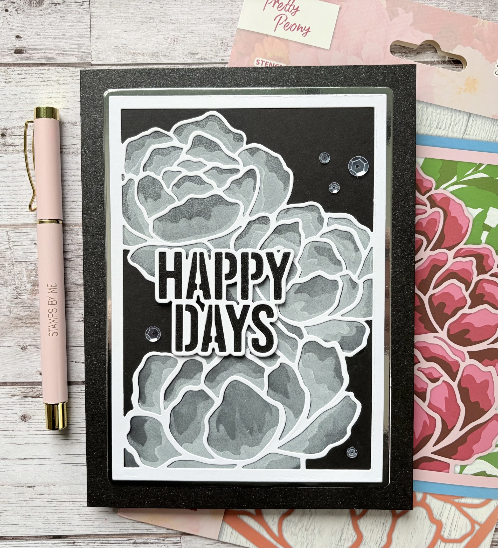 Happy Days (card created by Elaine)