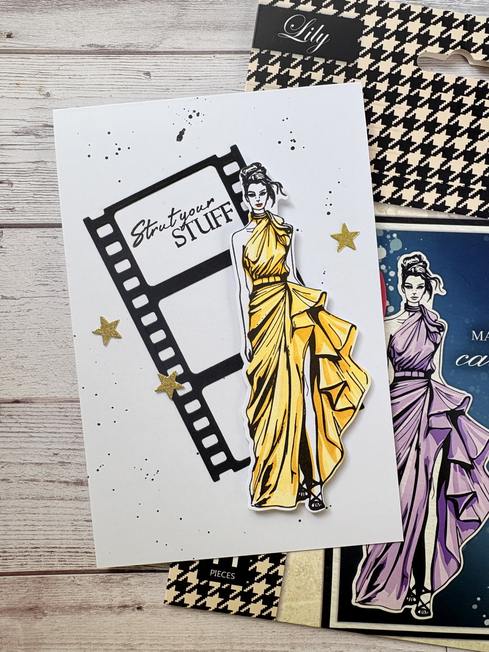 Strut Your Stuff (card by Elaine)