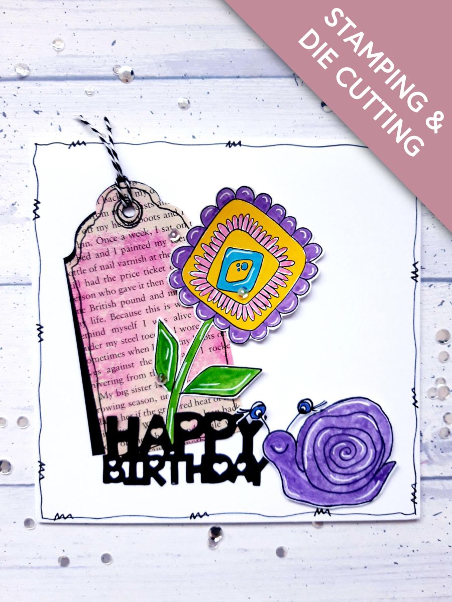 Auguri di compleanno con la lumachina