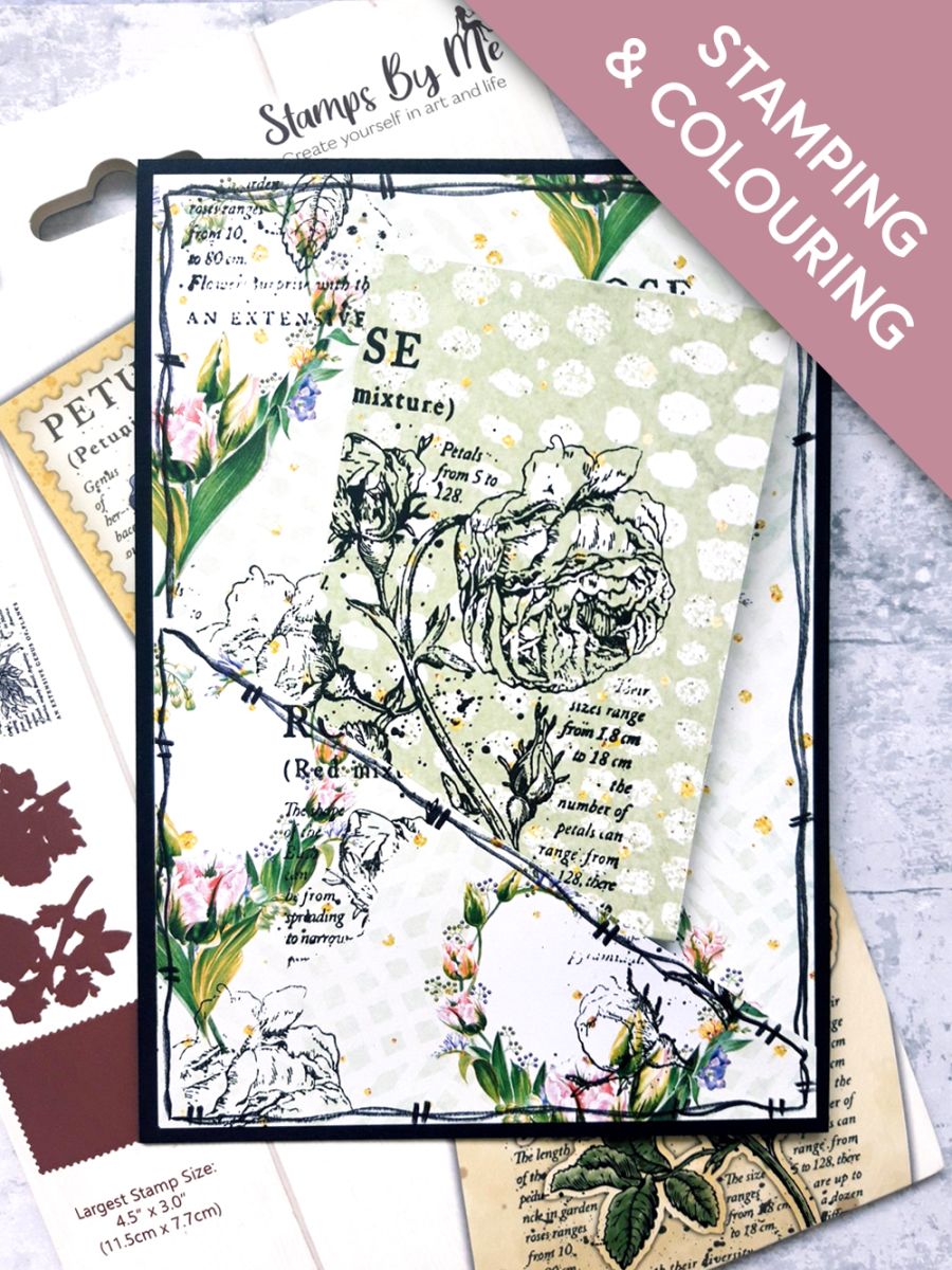 Cadeaukaart met rozen