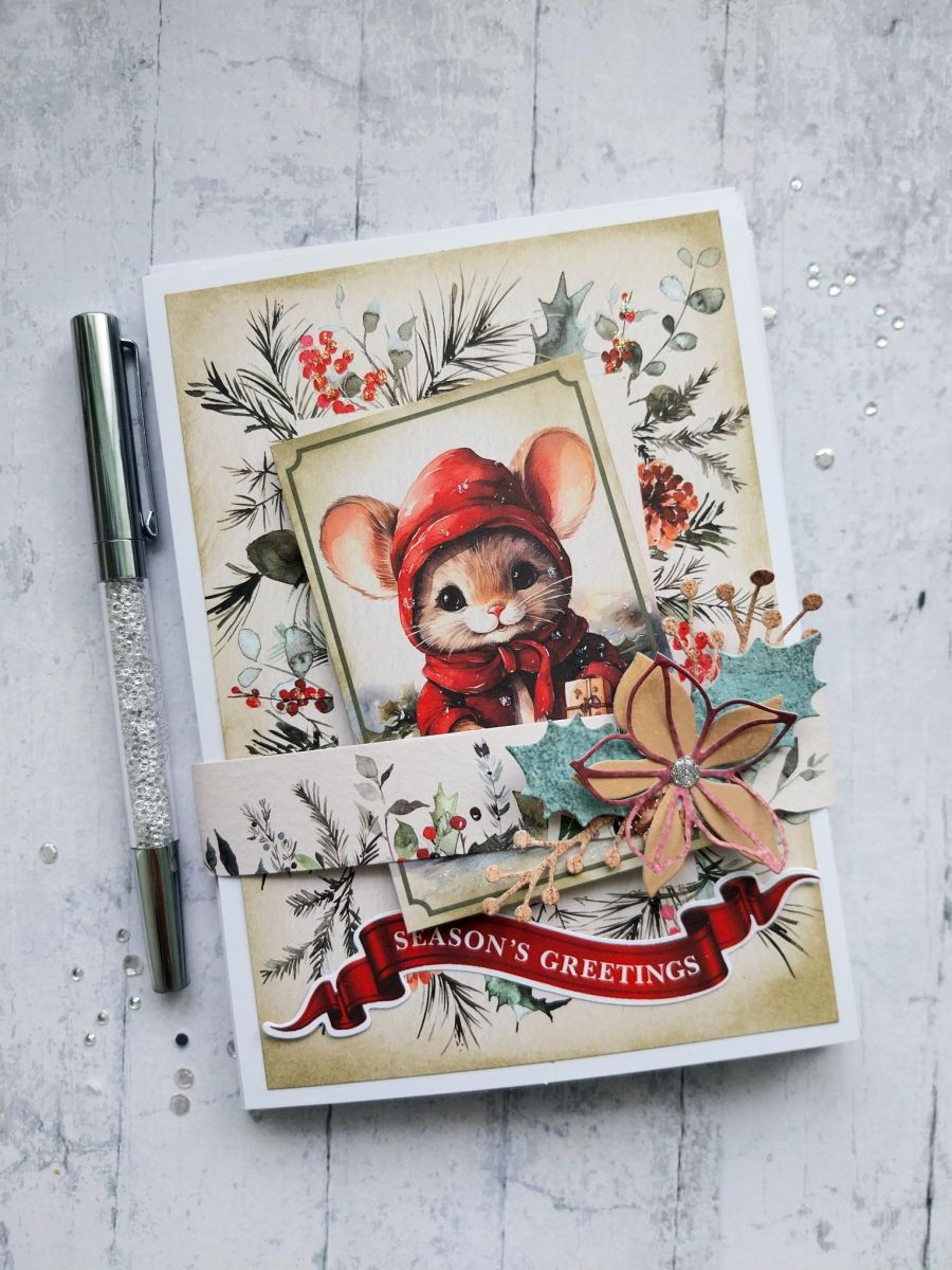 Feestelijke cadeauset met notitiekaartjes