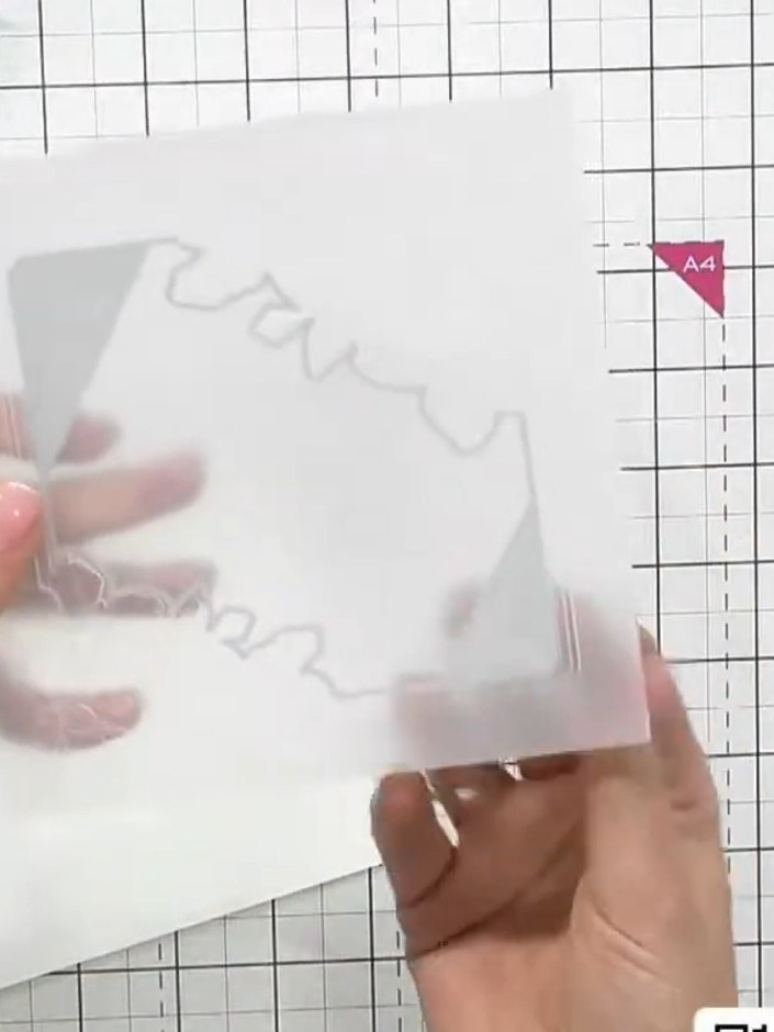 Step 3: Run the embossing folder through your die-cutting machine to create the embossed design on your cardstock.