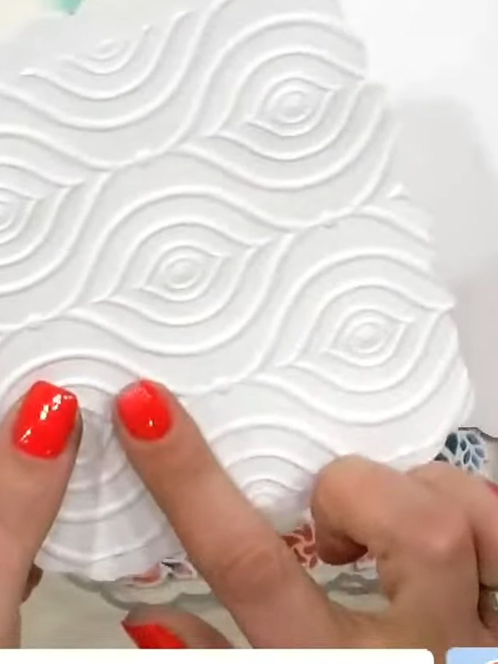 Step 1: Cut two pieces of cardstock using the exterior die from your stamp and die set. Place the die on your cardstoc