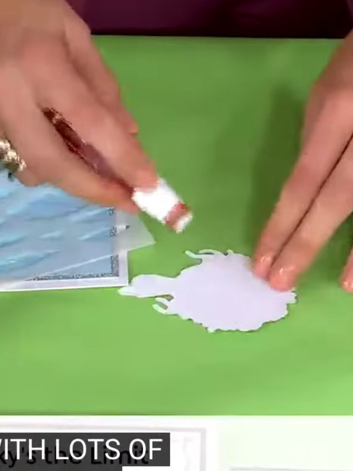 Step 4: Colour the hot air balloon and floral elements using colouring pencils or your preferred colouring method. Add