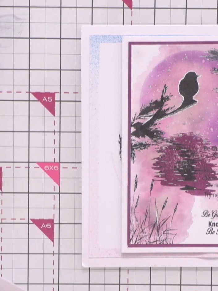 Step 7: Use the gel pen to add highlights and details to your design. You can also colour your card with watercolours 
