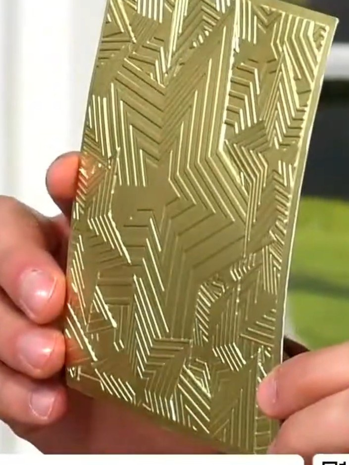 Step 1: Swipe multiple ink pad colours across your cardstock in random angles using gentle pressure. Use yellows, oran