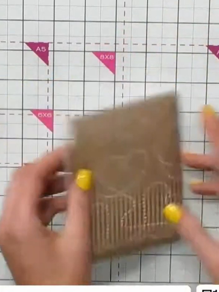 Step 8: Pour your chosen shaker elements such as sequins, glitter or beads into the open acetate pocket of the card. U