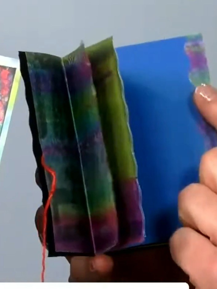 Step 5: Bind the vellum pages together using your preferred binding method. Place the bound vellum pages inside the de