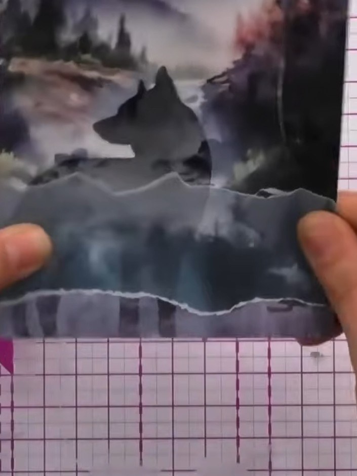 Step 5: Mount the embossed sentiment panel onto a mat layer. Adhere the matted sentiment to your card front for added 