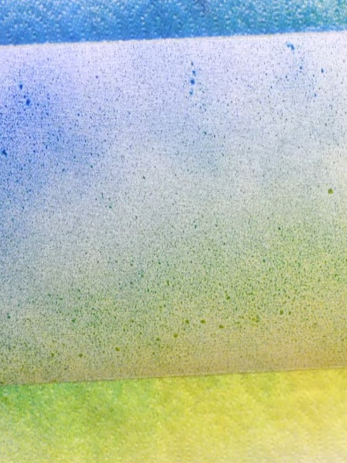 Step 1: Cut a piece of linen textured card to 7 by 9 inches.