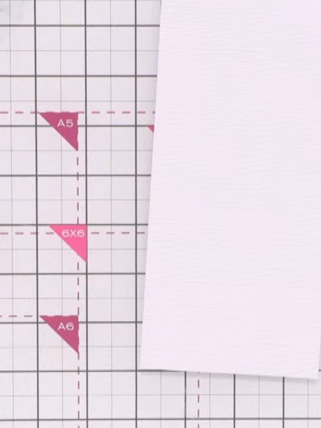 Step 1: Prepare a piece of linen-effect textured card as your base. This textured surface will allow the ink pads to c