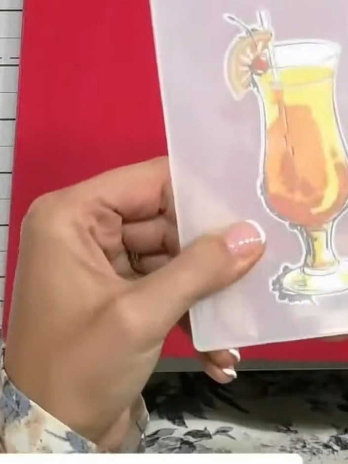 Step 10: Run the embossing folder through your die-cutting machine to create the 3D embossed effect on your chosen card