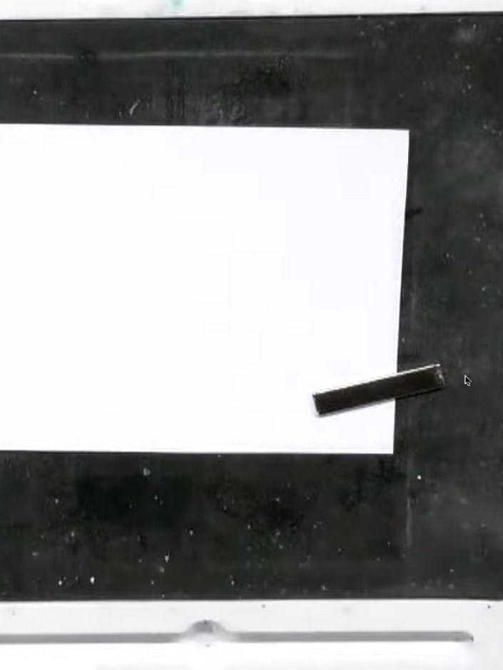 Step 3: Layer a white smooth cardstock panel onto the front of your card base. Position it centrally and adhere it in 