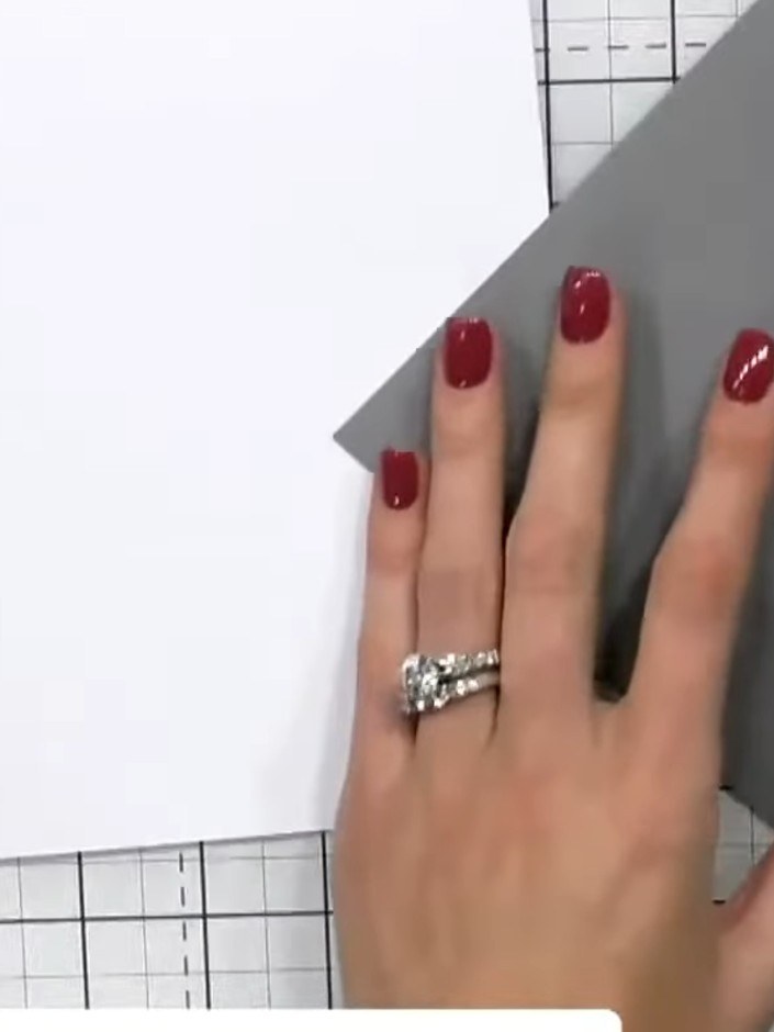 Step 1: Select a grey cardstock from your neutral or pastel collection to use as the base for your card.