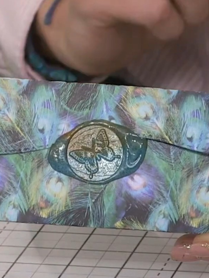 Pop-Up Gift Card Wallet - the finished project