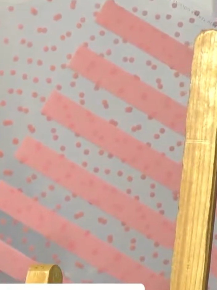 Step 4: Secure the acetate box at the seams using coordinating stickers or decorative tape to hold the structure toget