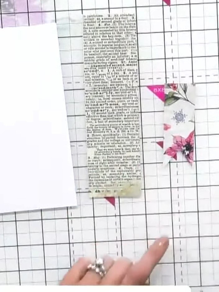 Step 3: Cut a small scrap piece from the remaining paper to create a tail shape using scissors. Position the tail piec