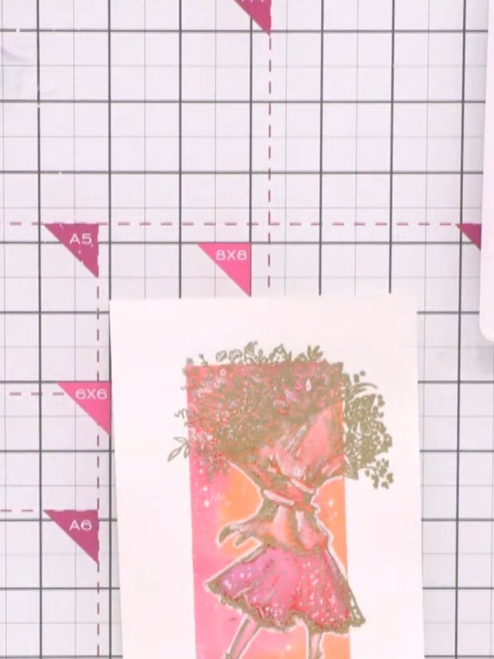 Passo 9: Use a pencil to add shadow lines around the edges of your watercolour frame to create a three-dimensional effe