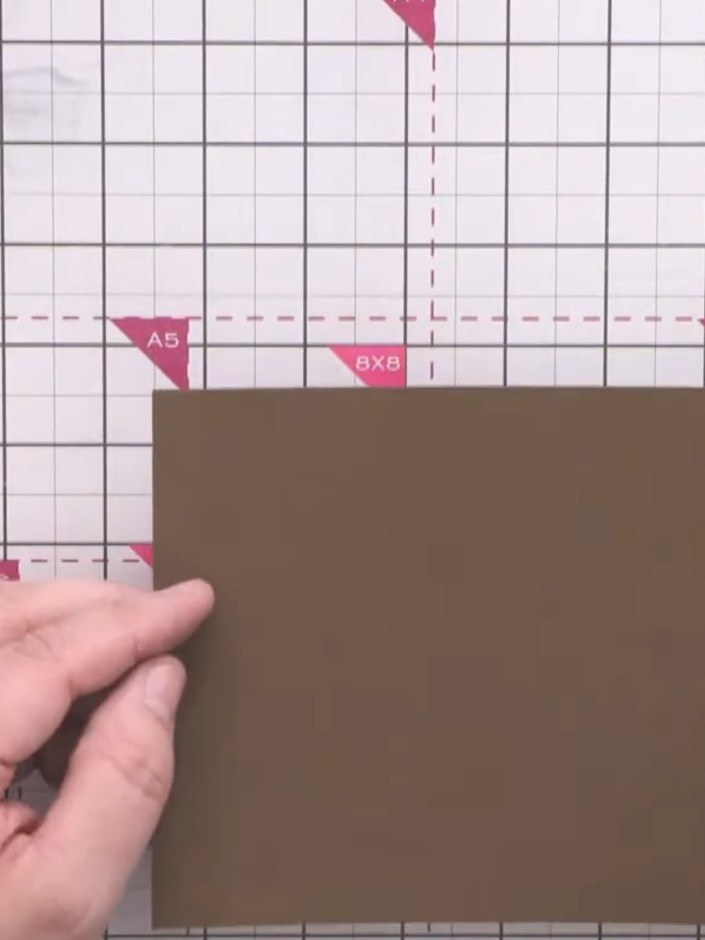 Passo 8: Taglia una striscia di cartoncino marrone larga circa 2 pollici (5 cm) per creare il ramo.