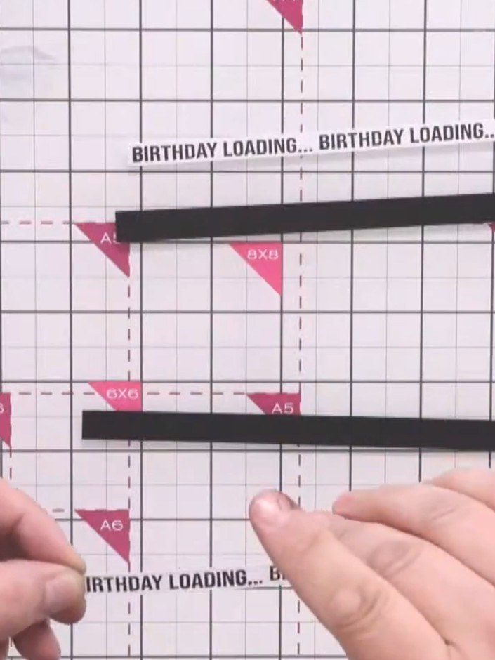 Step 7: Trim the combined panel to create clean, even edges using a paper trimmer. Ensure all sides are straight and t