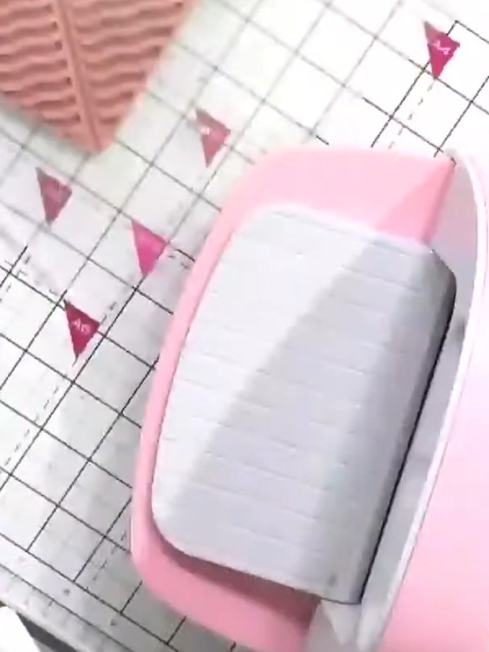 Step 9: Optional: Run the finished card through an HD 3D embossing folder to add texture and dimension to the design. 