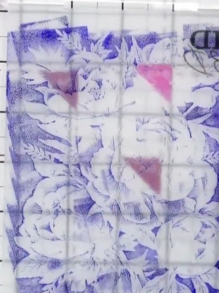Step 7: Remove the embossed card from the folder and set it aside to dry completely before continuing with your projec