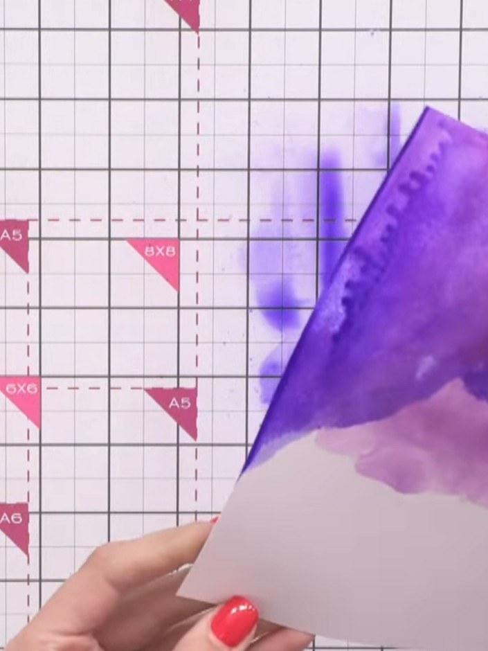 Stap 4: Laat de geïnkte achtergrond helemaal drogen voordat je verdergaat met de volgende stap.
