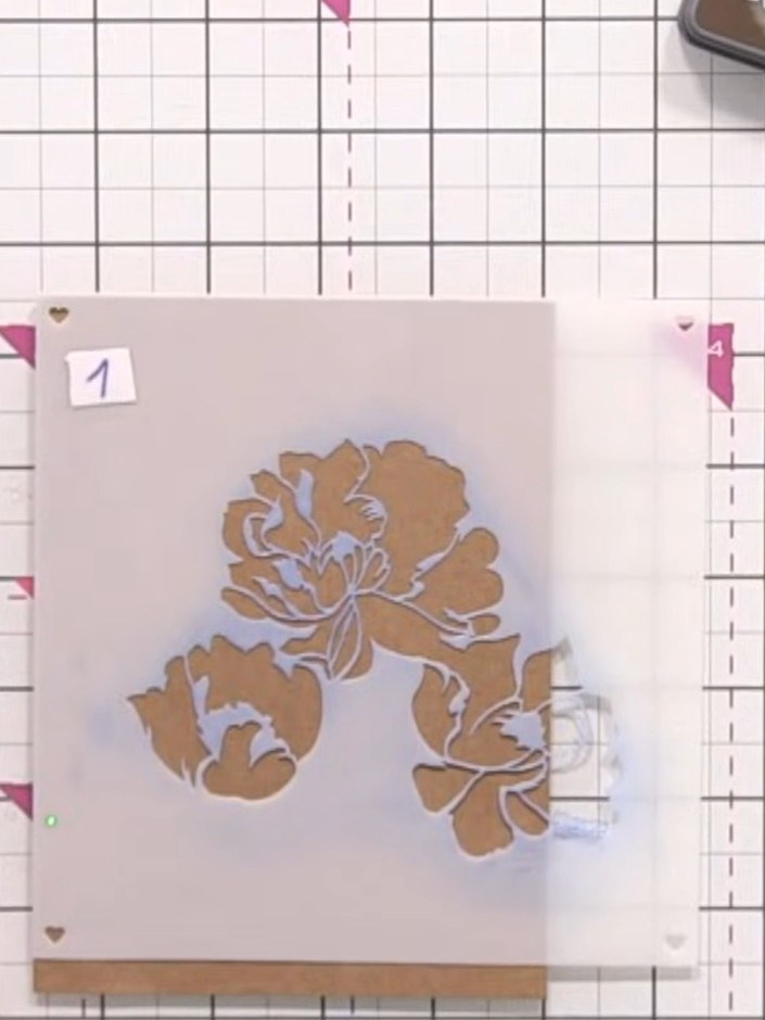 Step 1: Cut a piece of craft card to A6 size (10.5 x 14.8 cm) for your card base.