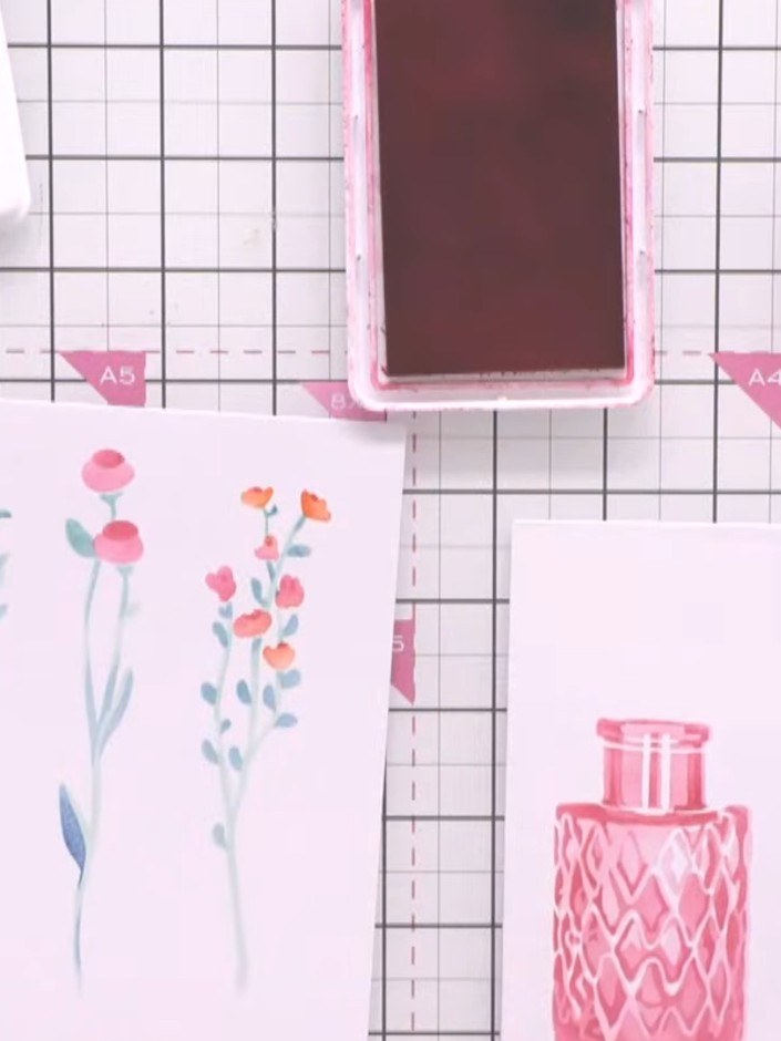 Step 10: Clean all stencils thoroughly under warm water between colour applications to prevent colours from mixing and 