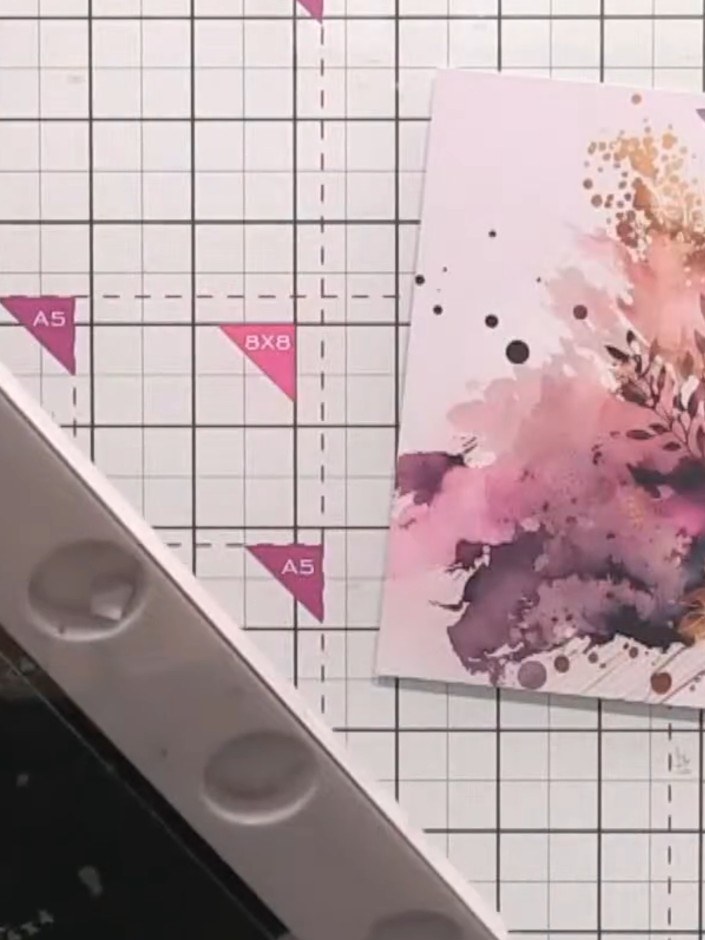 Step 2: Stamp the solid black portion of the ballerina image from the Little Ballerina stamp set onto your watercolour