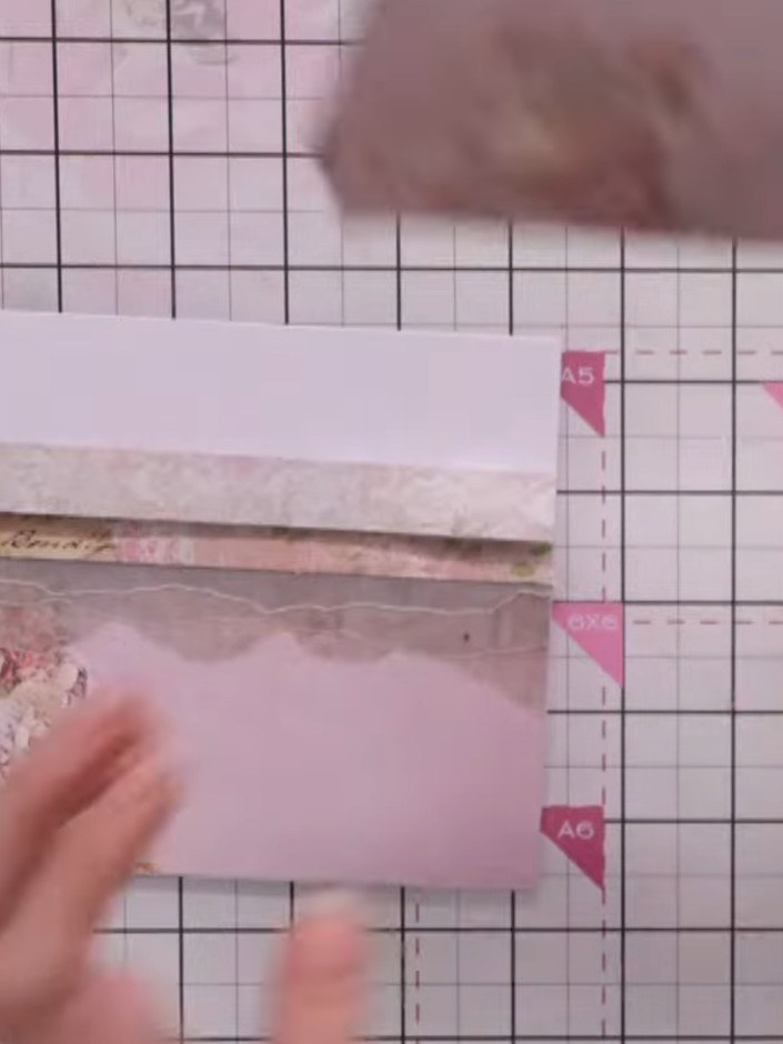 Step 8: Fussy-cut a cake design from your paper collection. Position it on the card front using foam pads to add dimen