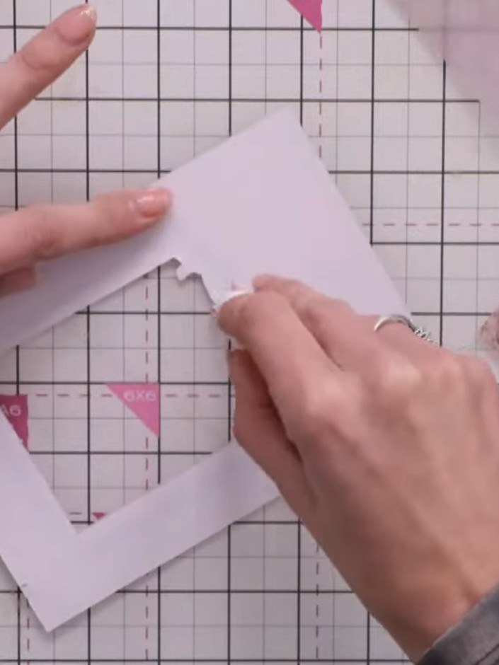 Step 6: Apply foam tape around the aperture window on the card to create a shaker chamber. Ensure the foam tape is sea