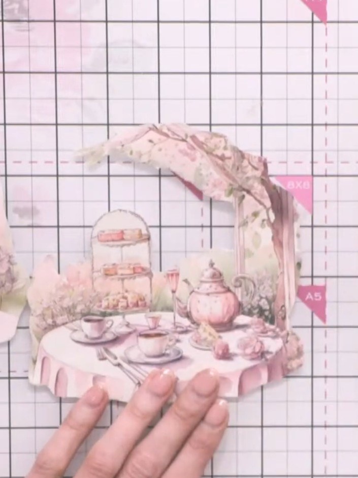 Step 4: Wet your brush with water first, then apply watercolour paint to enhance the existing colours on your painted 
