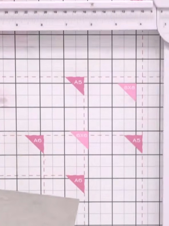 Step 6: Take the second vellum square and repeat the folding process. Fold the corners to create the envelope pocket s