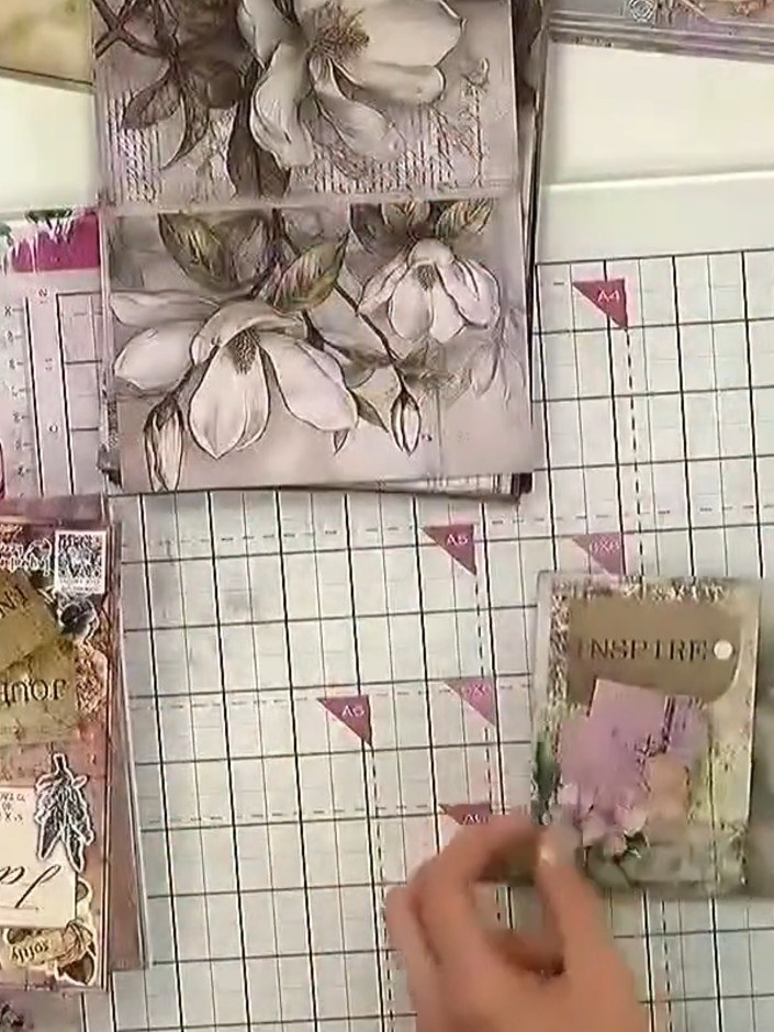 Mini Envelope Card with Sentiment Insert - the finished project