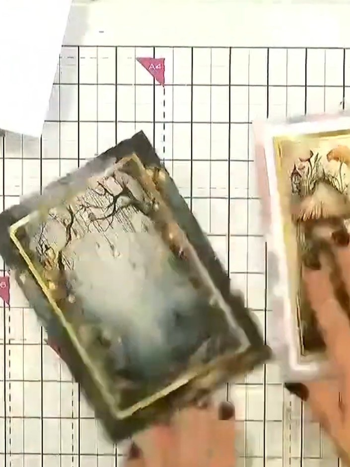 Step 2: Choose a topper featuring a fairy or magical element from the kit. Select the design you wish to use for your 