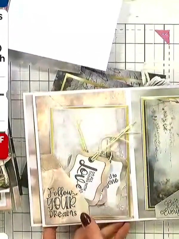 Follow Your Dreams Fairy Card with 3D Layers - the finished project