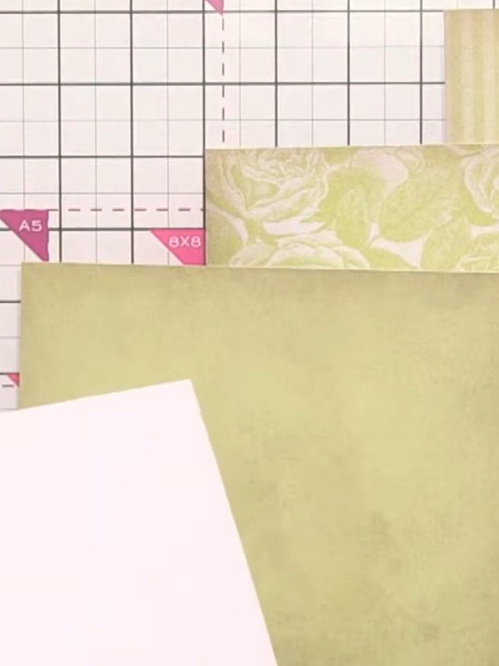 Step 2: Cut panels from each of the vintage papers at 1.5 inches wide using a guillotine or craft knife. You'll need m
