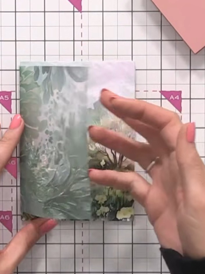 Step 1: Stamp your chosen sentiments onto white card stock using your Midnight hybrid ink pad. Position the stamps cle