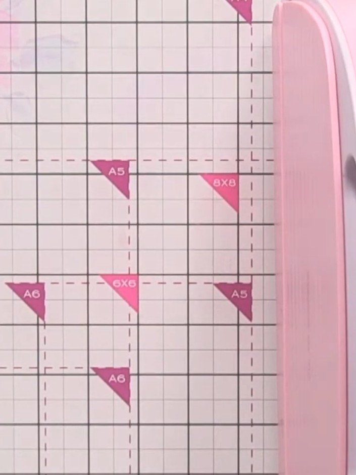 Step 2: Place your embossed white rose folder with the watercolour paper inside into your die-cutting machine. Run it 
