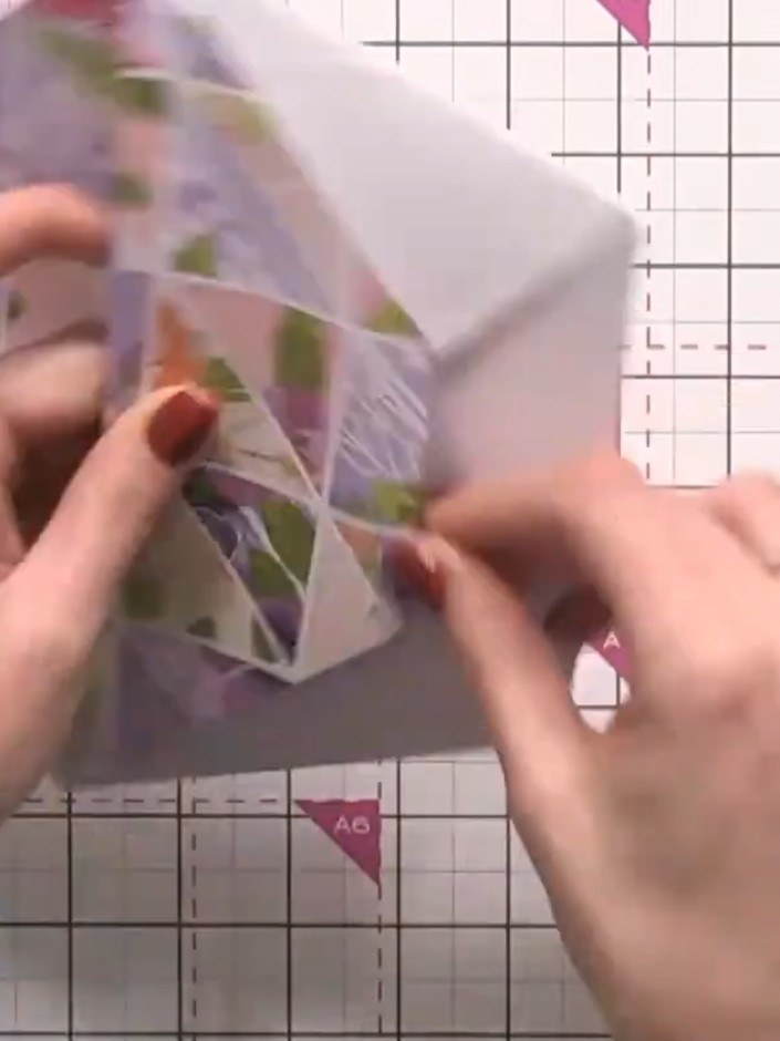 Step 2: Select embellishments from your Create a Card kit or leftover embellishment packs. Arrange them on your decora