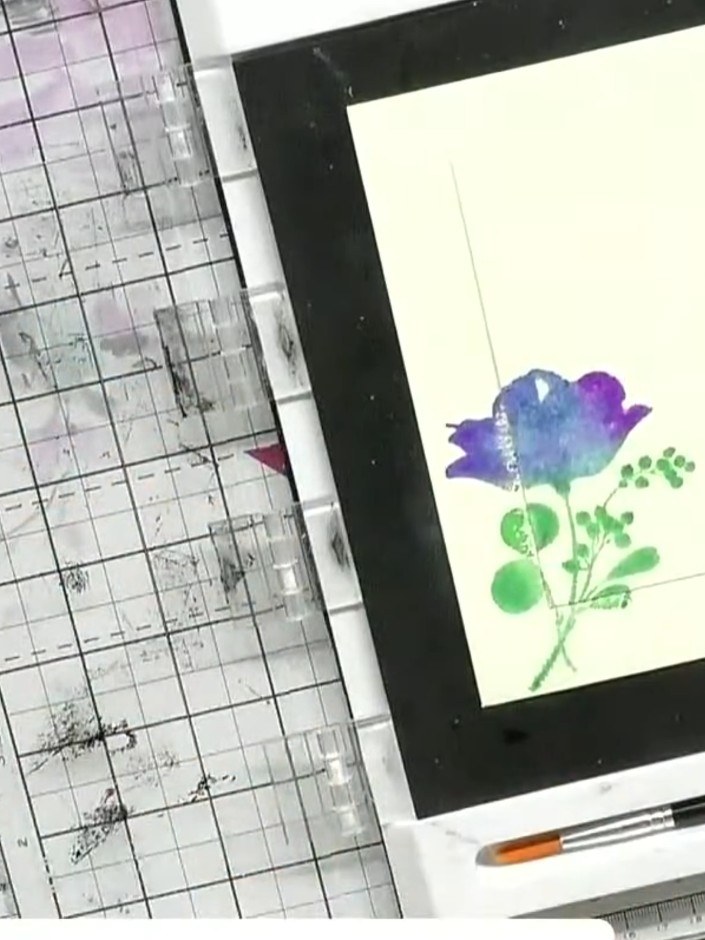 Step 11: Clean the stamped design with a baby wipe or damp cloth to remove any excess ink or residue. Ensure the stampe