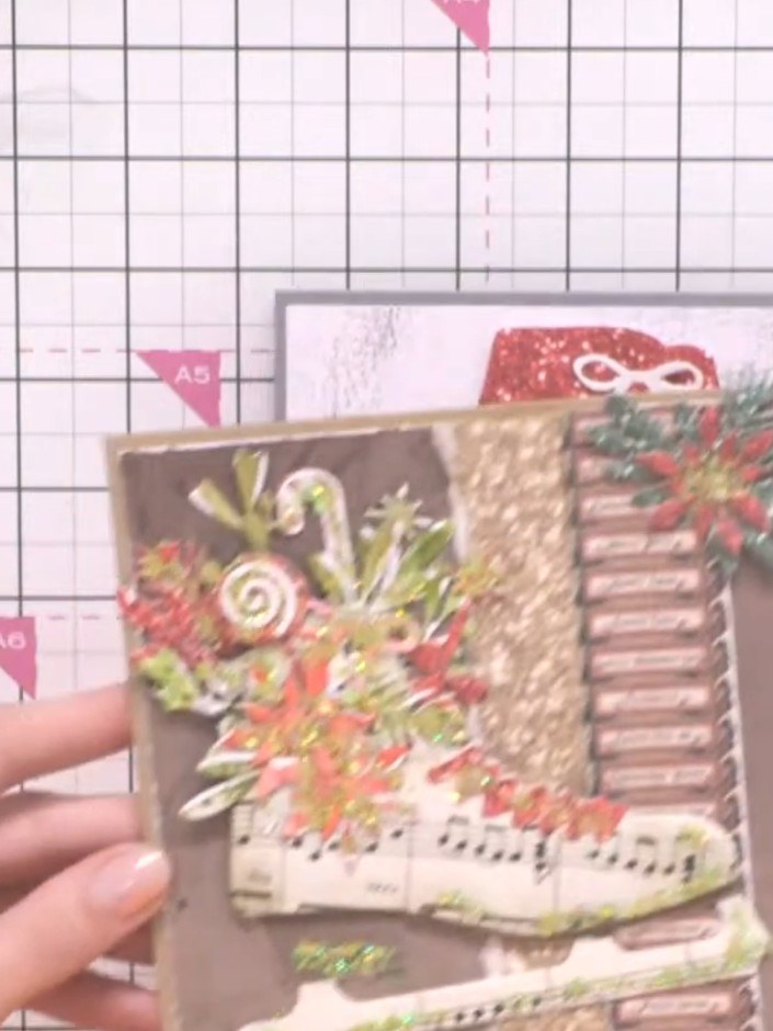 Step 3: Layer the boot panels together, starting with the main boot shape as your base. Build up the decorative elemen
