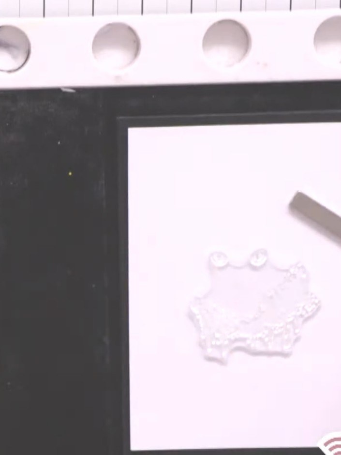 Step 1: Select a piece of white card stock to use as your base card. Place it on your craft mat ready for the next ste
