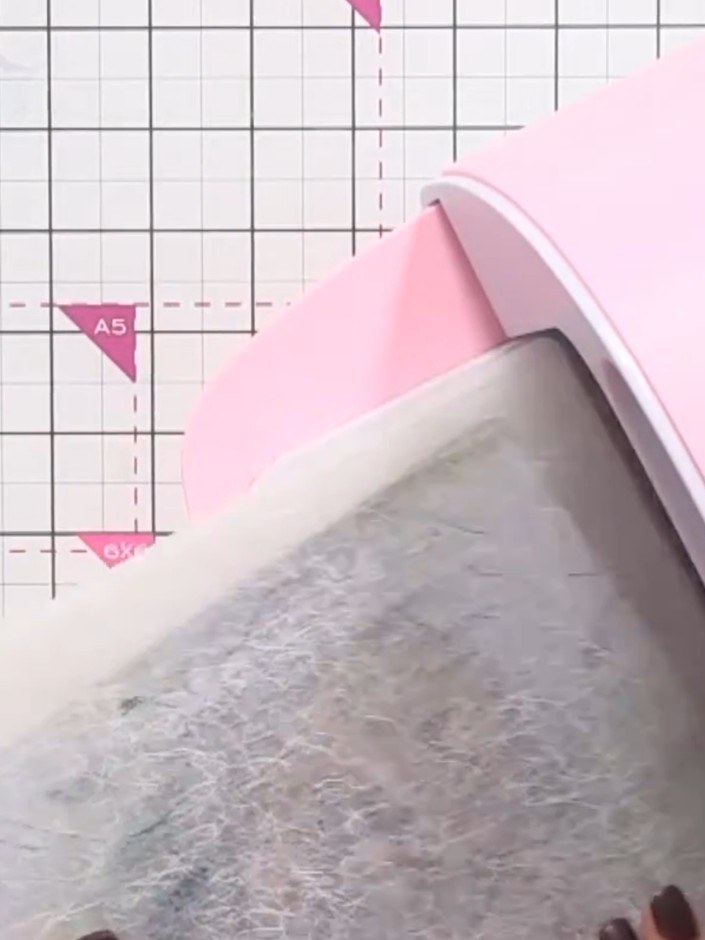 Step 6: Use a dark ink to blend around the outer edges of the embossed panel. This will draw the eye towards the centr